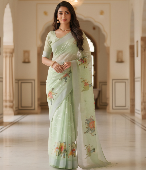 Semi Dola Silk Saree