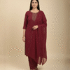 Georgette Kurthi Bottom Dupatta