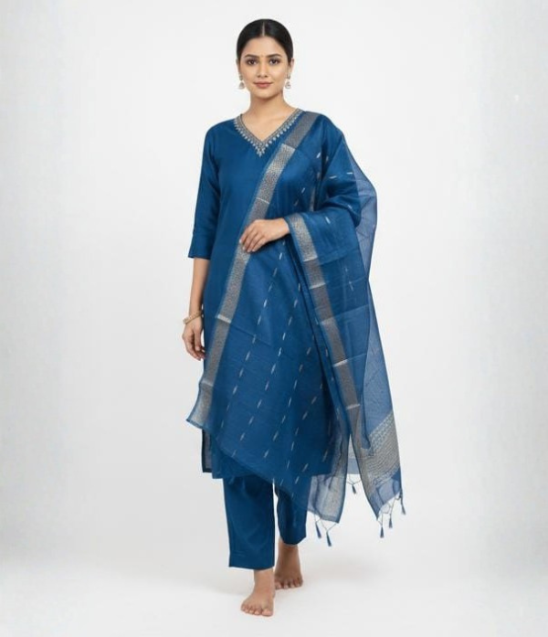 Traditional Elegant Rayon Kurti set