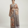 Semi Dola Silk Printed Saree