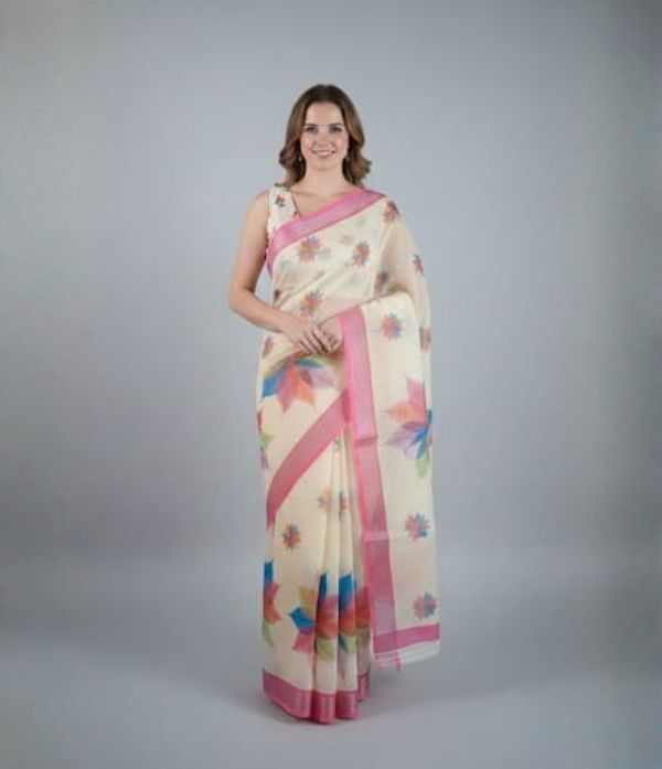 Semi Dolasilk Saree